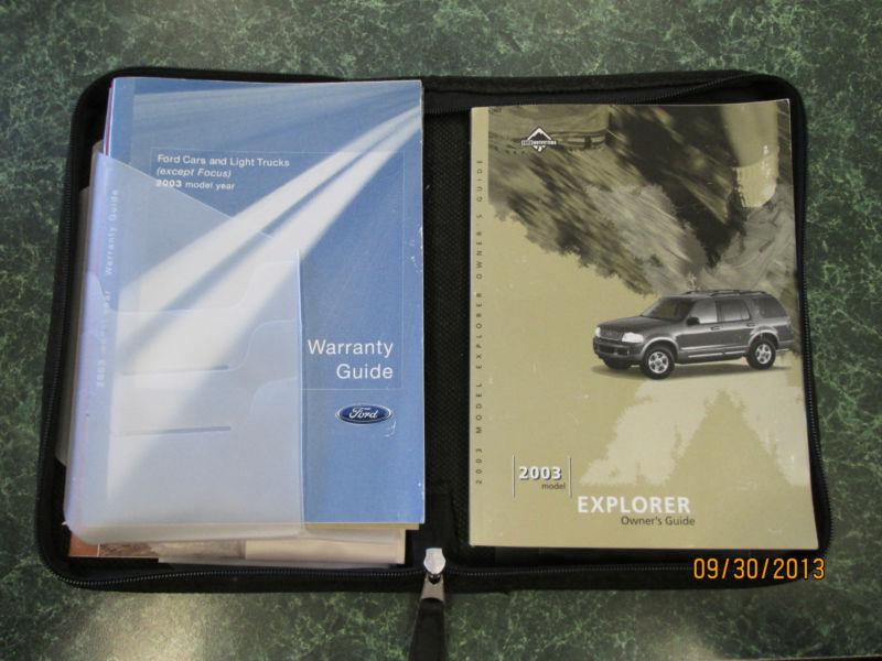 2003 FORD EXPLORER OWNERS MANUAL, US $19.99, image 2