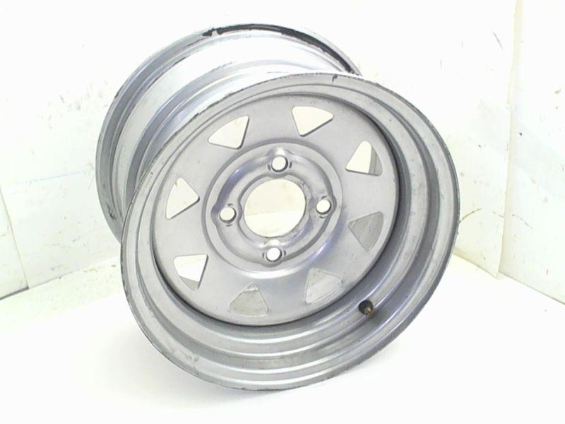 Atv steel rim wheel 10x7 quad 4 lug