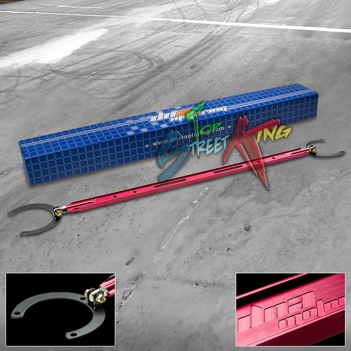 Aluminum 1pc rear upper strut bar/brace 00-05 mit eclipse/spyder 3g l4/v6 red
