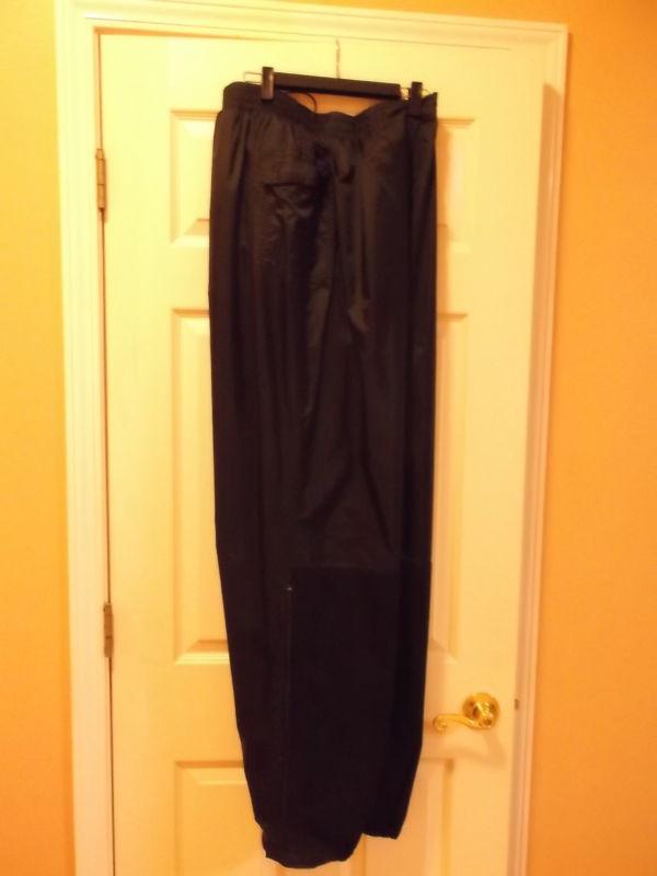 Motorcycle rain pants - firstgear rainman waterproof breathable pants