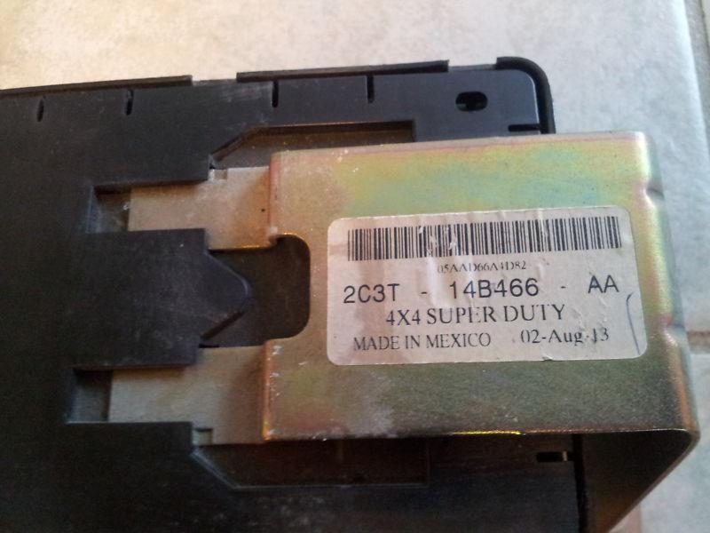 Buy transfer case shift control module super duty f250 f350 f450 f550 7