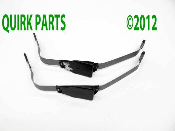 97-05 jeep wrangler tj 2.5l 4.0l  fuel tank straps support (set of 2) mopar oem