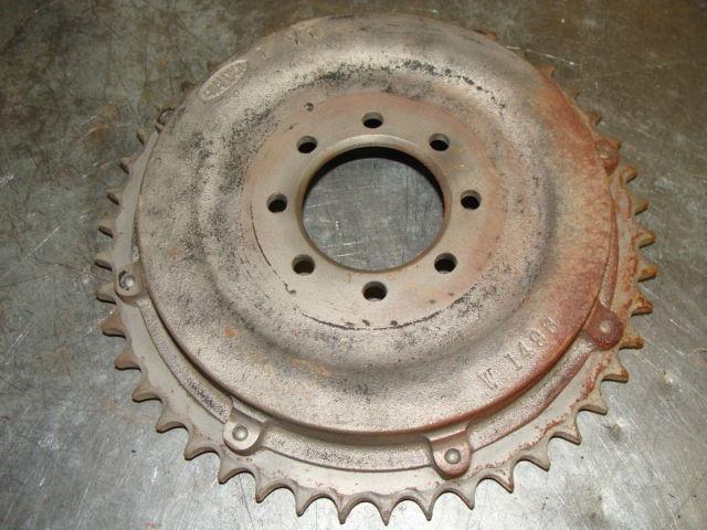 Harley model k kh khk kr khw dualcast panhead knucklehead rear brake drum