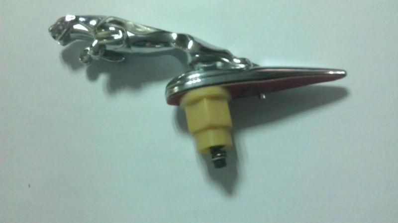 Jaguar chrome leaper! new hood badge 04 2005 06 07 2008 2009 xj8 xj8 xjr xjr 