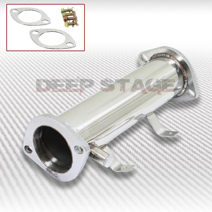 Racing high flow cat down/test pipe exhaust converter 89-94 nissan 240sx s13/s14