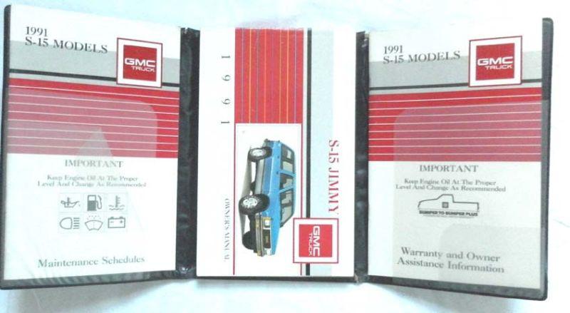 1991 GMC S 15 JIMMY TRUCK OWNERS MANUAL , US $9.99, image 2