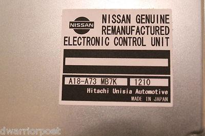 90-96 Nissan 300ZX ECM ECU Engine Computer OEM New A18-A73 A18-A72, US $457.00, image 5