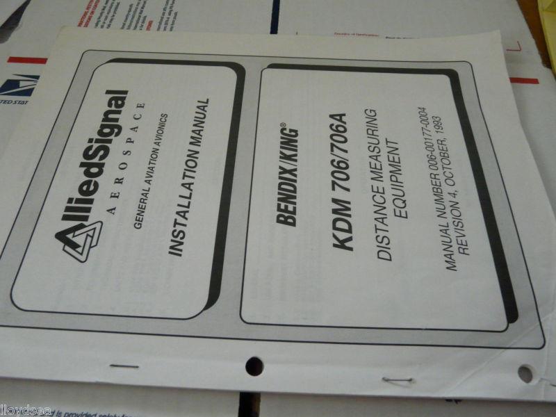 Bendix king avionics kdm706/706a dme install manual