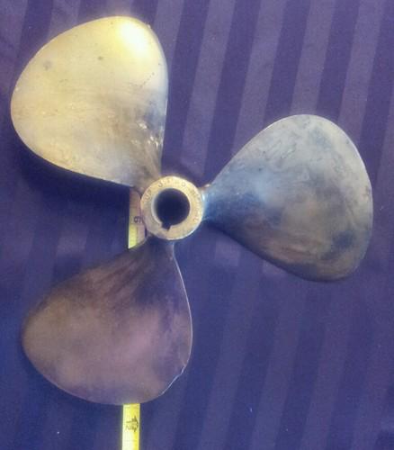 Vintage chris craft propeller