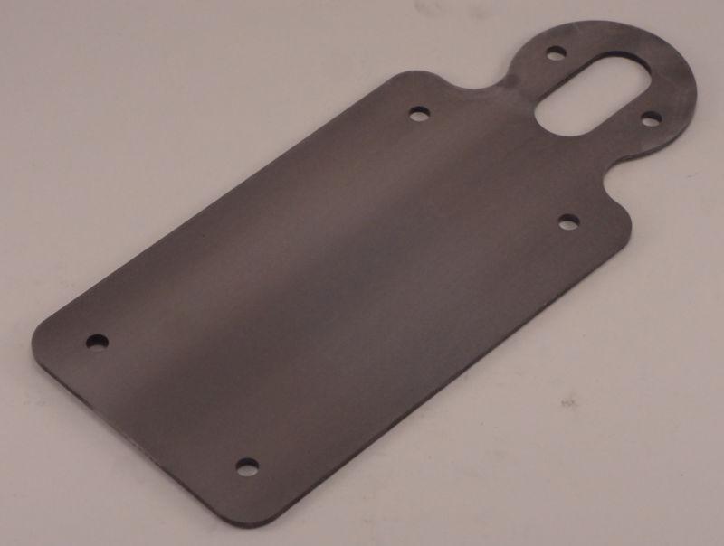 Chopper tag mount bracket motorcycle custom bobber cafe racer harley triumph