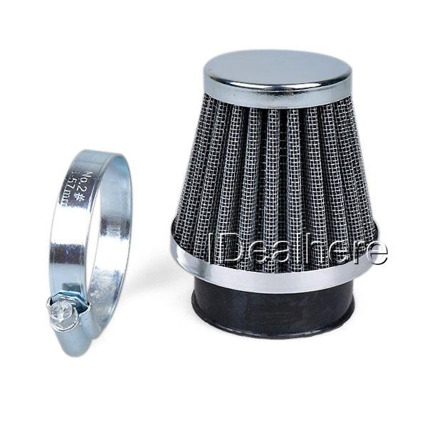Air filter for all motorcycle with 52mm engine inlet