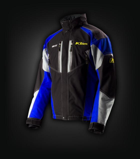 Klim vector parka snowmobile jacket gore tex blue large (4047-000-140-200)