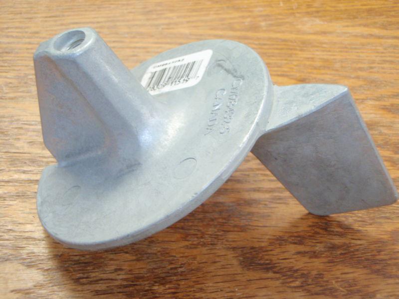 Zinc mercury mercruiser trim tab cm 98432 lowerunit gearcase zinc anode parts