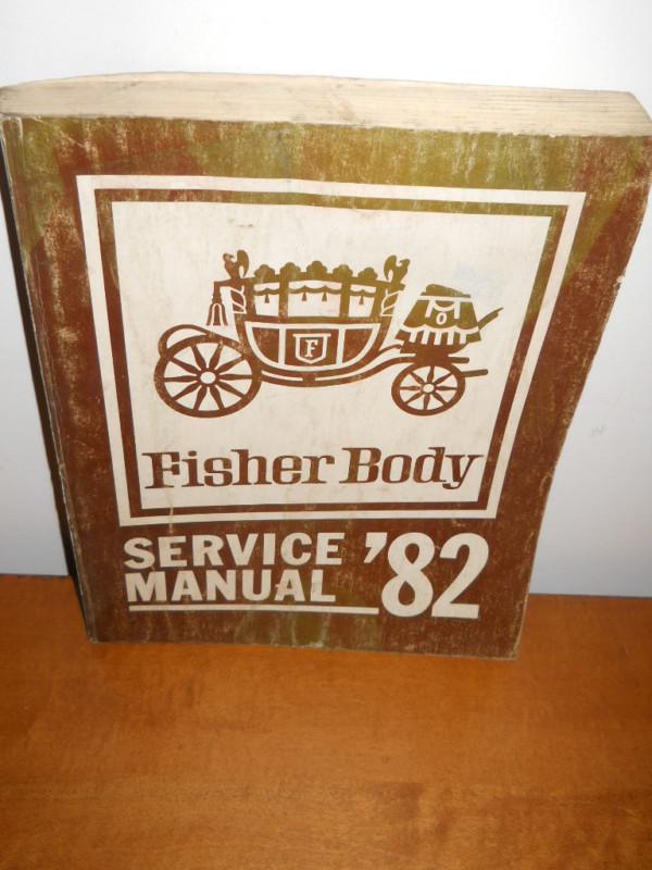 Fisher body 1982 service manual '82 chevrolet oldsmobile pontiac buick cadillac
