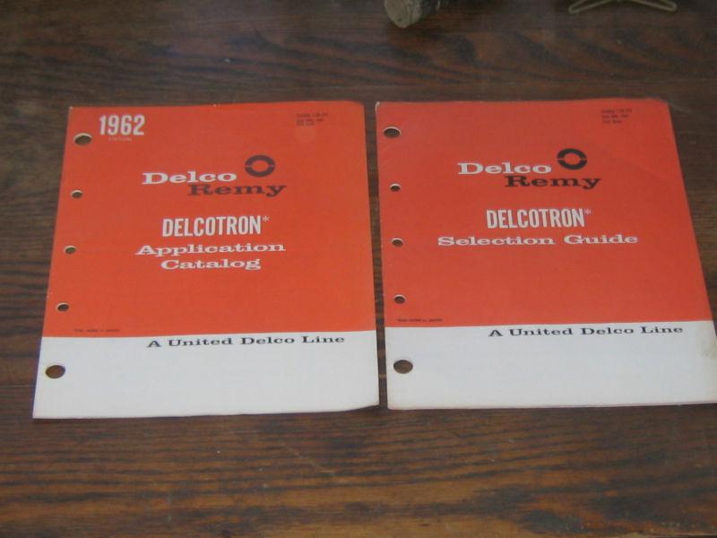 Buy TWO DELCO REMY 1964 DELCOTRON SELECTION GUIDE AND APPLICATION
