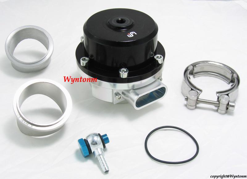 50mm BOV V Band Blow Off Valve Turbo RX7 GTR S14 S15 Z350 G35 Anodized Black, US $49.99, image 2