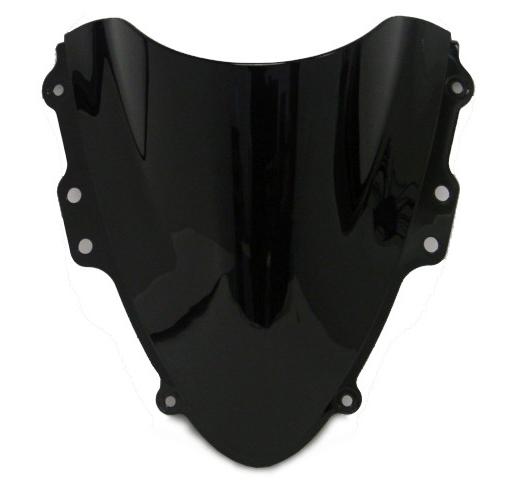 Tinted black smoke windscreen windshield for 04-05 suzuki gsxr600 gsxr 600 750
