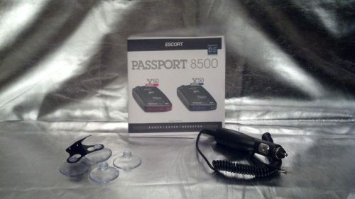 Escort passport  8500 x 50 &#034;black&#034;power kit replacement set ***new***