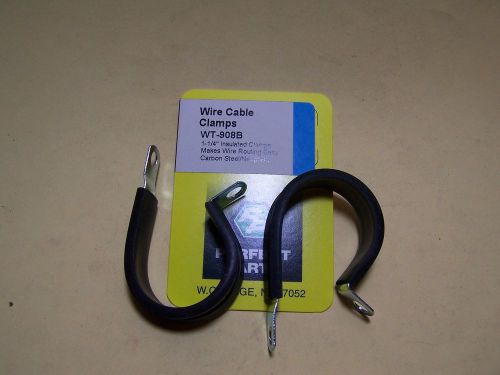 Insulated cable clamp 1-1/4&#034; 2/package