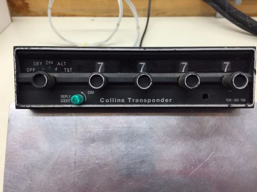 Collins tdr-950 transponder tdr950 622-2092-001 (yellow tagged)