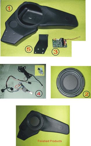 Pt cruiser 80 watt digital amplifier 8&#034; subwoofer car speaker digital crossover