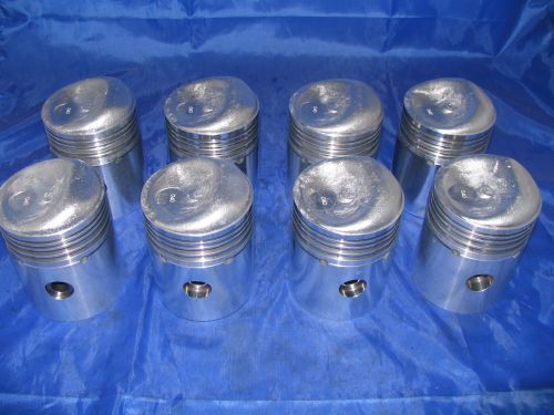 Pistons &amp; cast rings 34 35 36 37 buick 233 248 8cyl new