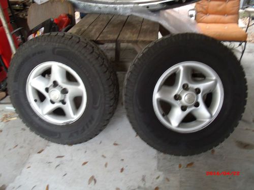 Dodge ram 1500 wheels and tires