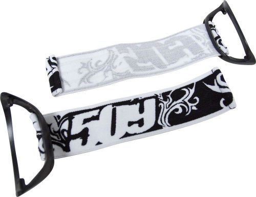 509 x5 sinister goggle short quick straps (509-qstr-x5-bk)