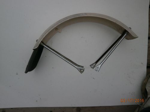 79-87 yamaha qt50 yamahopper qt 50 oem front fender, bracket 3l5-21511-00