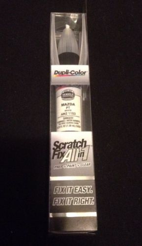 New dupli color scratch fix all-in-1 paint mazda pt white amz 1153