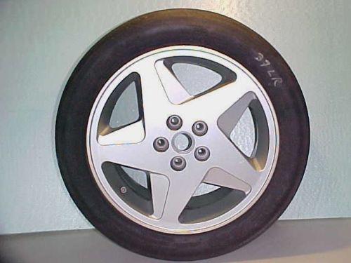 Ferrari 348 wheel rim speedline_tire good year eagle 136538 9x17 left rear oem