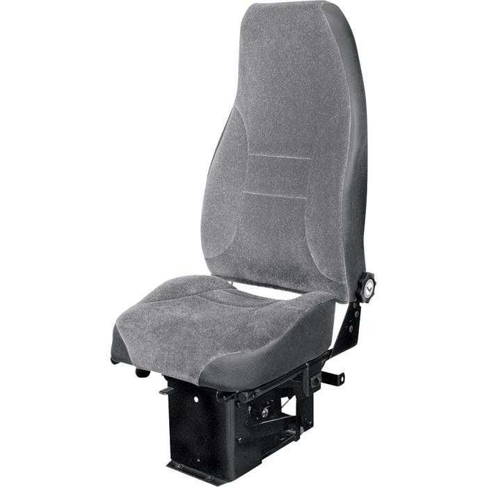 Wise hiway express deluxe over-the-road truck seat-gray velour #hd901-655