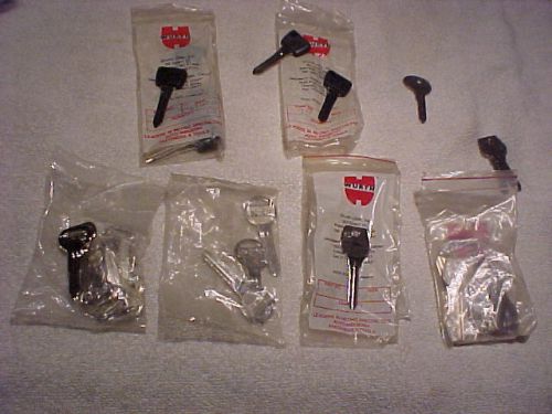 Mazda new uncut key blanks various years 72-89? 8 different types, 48-50 pcs.