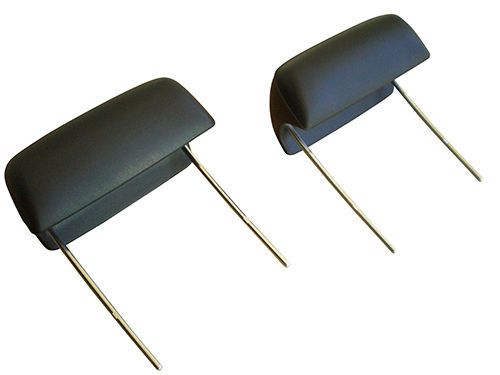 68 69 70 71 72 chevelle &amp; el camino bucket seat headrest 1 pair black