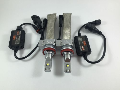 40w 5s cree led headlight 4000lm 6000k drive lamps h11 fanless