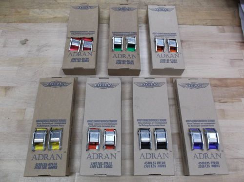 Adran 7ft aircraft quality heavy duty motorcycle tiedowns