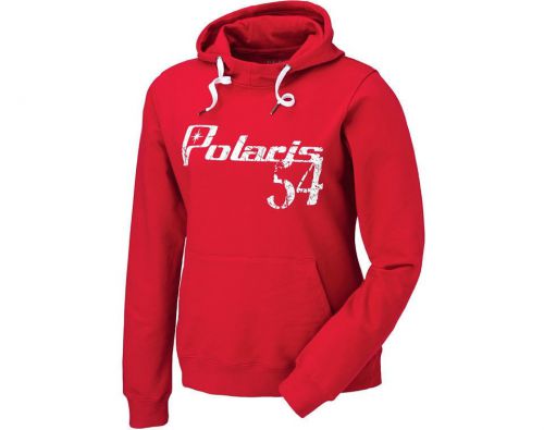 Womens polaris hoodie sweatshirt red medium new with tags