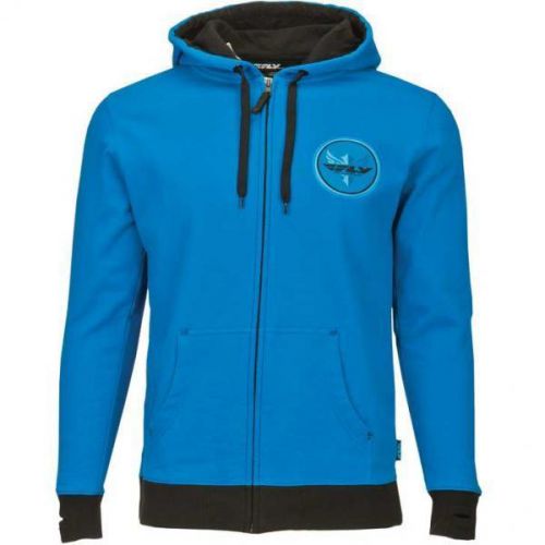 Fly racing "fly fresh" hoody / sweatshirt (blue) adult l, large 354-0131l