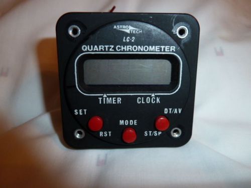 Aircraft quartz chronometer astro tech