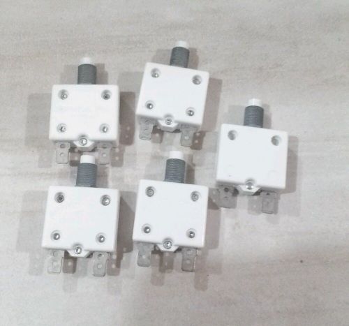 (5pcs)mechanical products 15 amp push button reset circuit breaker #1600-037-150