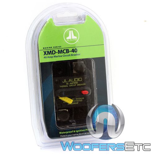 Jl audio xmd-mcb-40 amp car marine boat water-proof amplifier circuit breaker