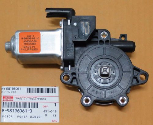 R/rh power window motor holden rodeo 2003 - 2011 right side rear door original