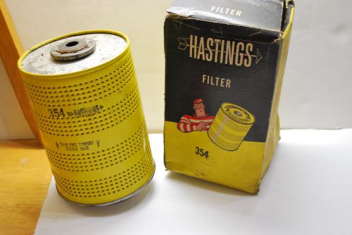 Hastings oil filter no. 354 fits some 1959 international trucks and busses