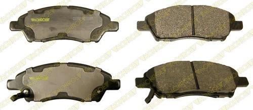 Monroe cx1592 brake pad or shoe, front-monroe ceramics brake pad