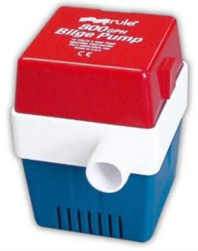 Rule 20f 800 gph square bilge pump 12v 3/4&#034; auc 14933