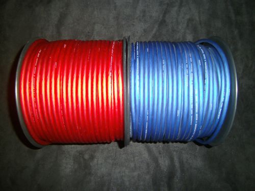 8 gauge wire 40 ft awg 20 ft red 20 blue cable super flexible primary stranded