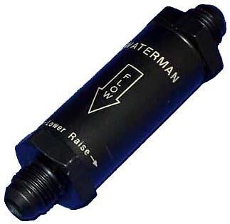 Waterman adjustable fuel check valve,main jet can,70 jet,bypass,aluminum,sprint