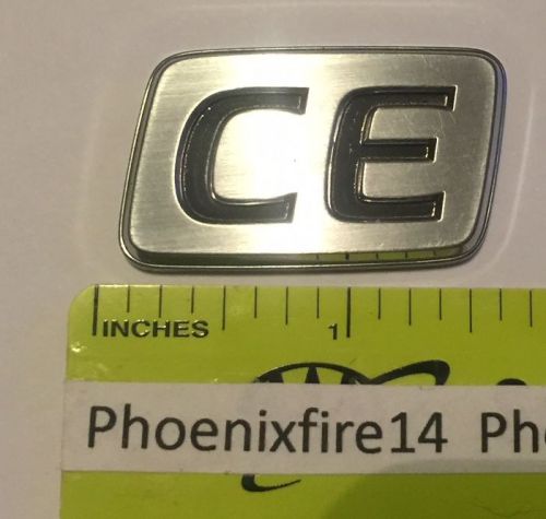 Toyota chrome ce emblem used