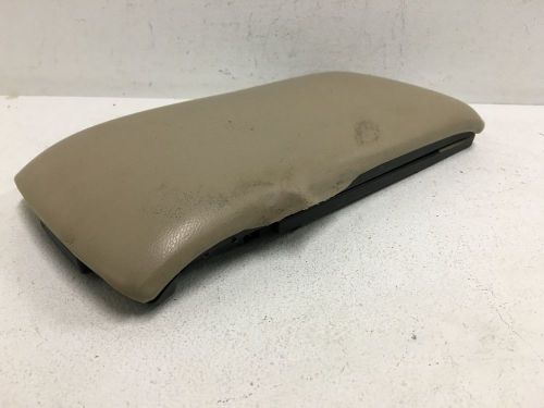 03 07 nissan murano center console lid arm rest oem color tan