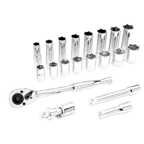 Performance tool w38911 socket socket-20 pc 3/8'' dr sae set